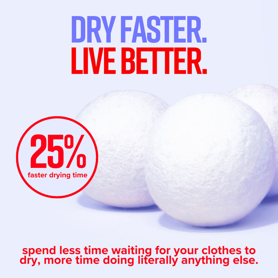 Wool Dryer Balls (3 ct)