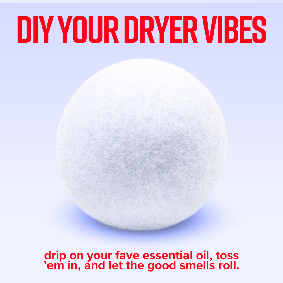 Wool Dryer Balls (3 ct)